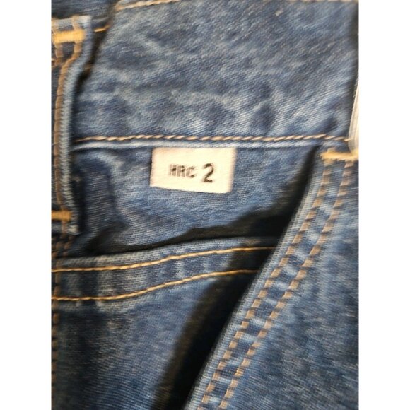 Carhartt Mens Flame Resistant FR Denim Dungaree Jeans Sz 44x32 (42x32) FRB13 DNM - Picture 13 of 16